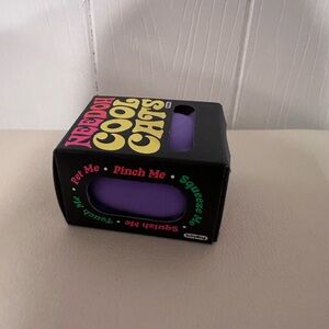 Needlepoint Cool Cats Purple Squishy Toy - Kids Toys